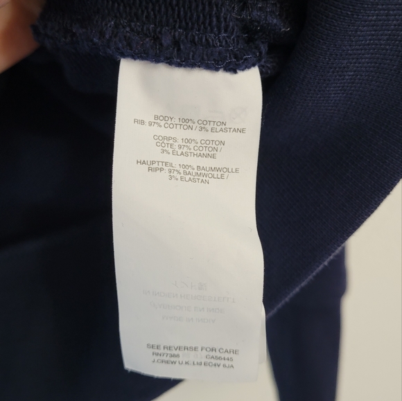 J. Crew Navy Floral Sweater in Small - Picture 7 of 9